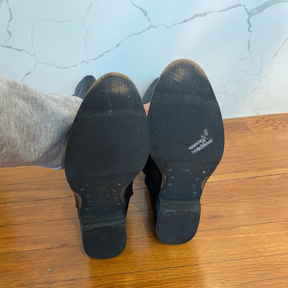 Sam Edelman Poe Black Equestrian-style Boots Size 10 - Picture 8 of 11